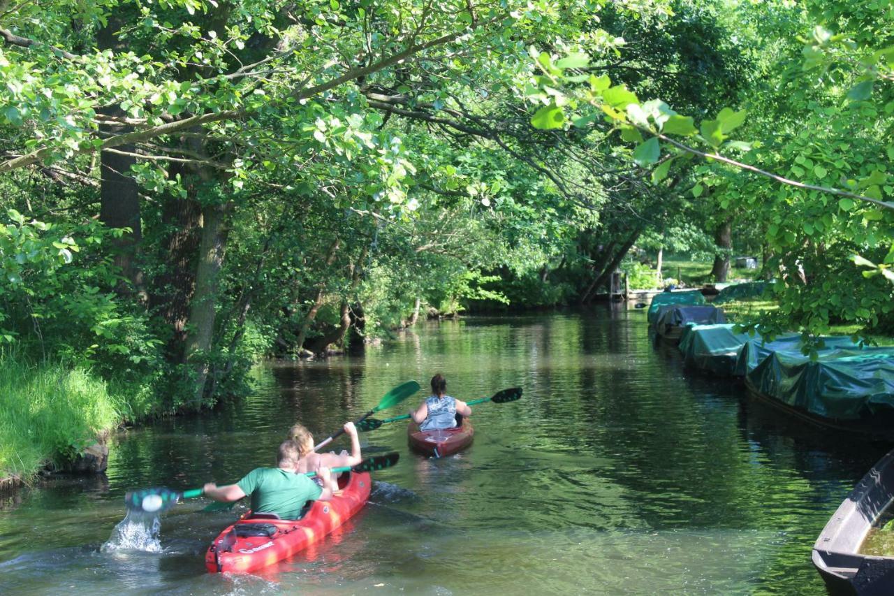 Spreewald Ferienwohnung Luebben Exterior foto
